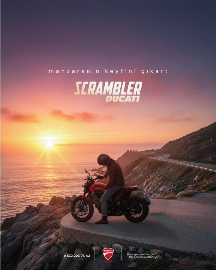 DUCATI Ankara için yaptığımız iş