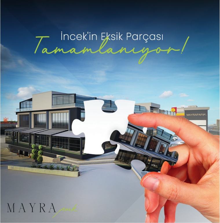 Mayra Park AVM için yaptığımız iş