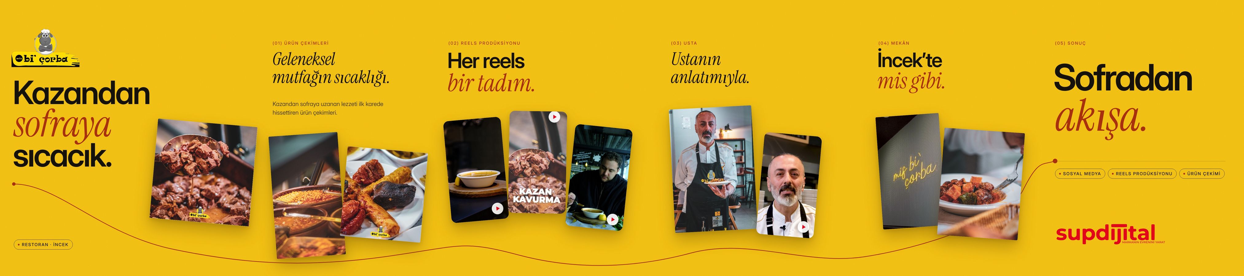 Mis’bi Çorba İncek için hazırladığımız kesintisiz Instagram serisi