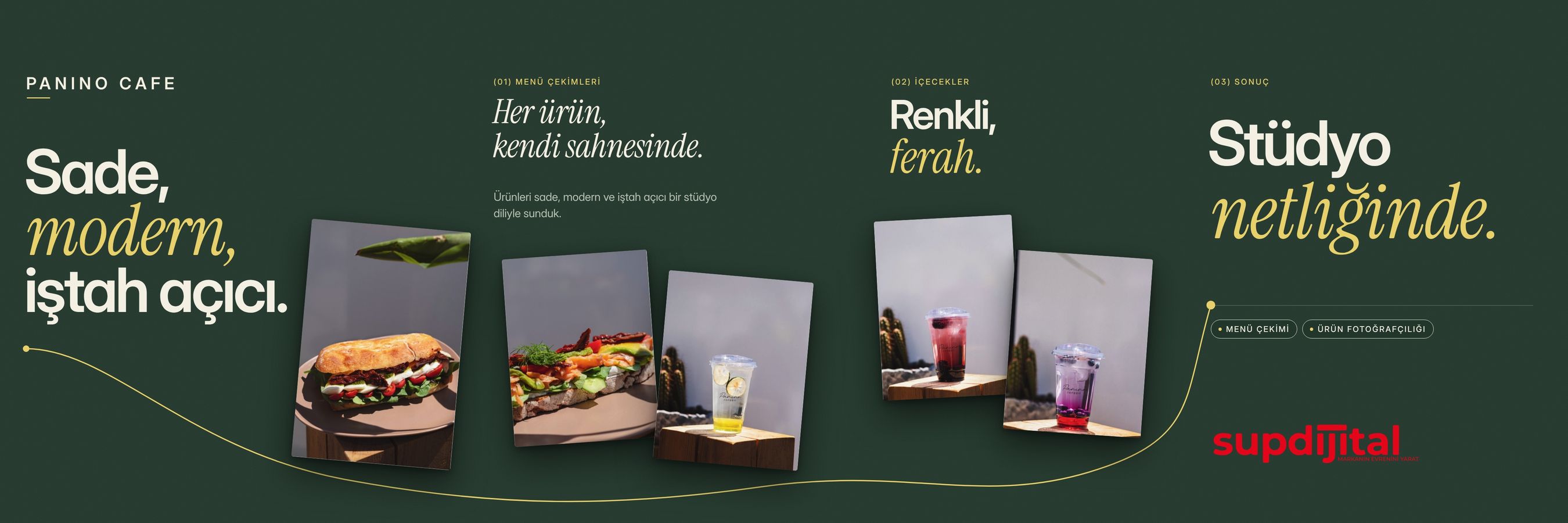 Panino Cafe için hazırladığımız kesintisiz Instagram serisi