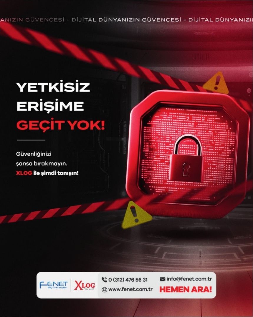 XLog · Fenet Bilgi Teknolojileri projesinden kare 5